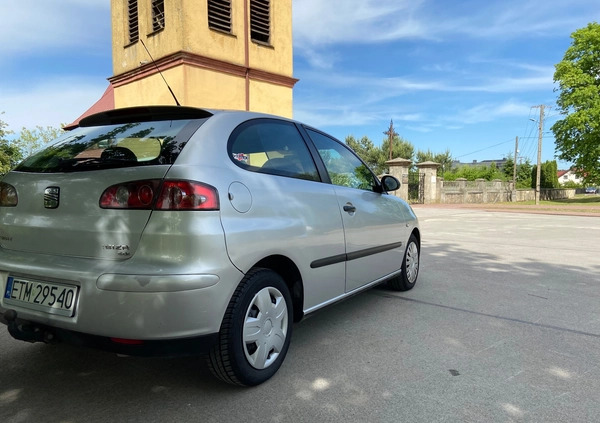 Seat Ibiza cena 4800 przebieg: 240000, rok produkcji 2003 z Morąg małe 529